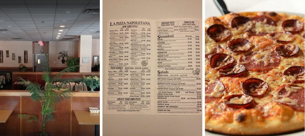 La Piazza Di Caruso Menu